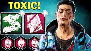 Tricksters MOST TOXIC BUILD in Dead By Daylight [upl. by Ranson683]