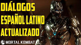 Mortal Kombat XL  Diálogos de Triborg en Español Latino  Actualizado [upl. by Aicatsanna590]