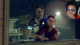 OMG ALICE BABY CLIMB OUT THE WINDOW HURRY  Detroit Become Human Part 2 [upl. by Gustie]