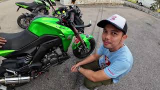 Motor Macam Ni Pon Diorang Modi  Kawasaki Z125 Funbike Modification [upl. by Barney]