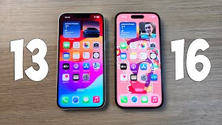 IPHONE 13 VS IPHONE 16  БОЛЬШАЯ ЛИ РАЗНИЦА ПОЛНОЕ СРАВНЕНИЕ [upl. by Dieter]