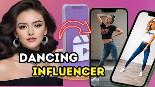 How I Created a Dancing AI Influencer  Virtual Influencer Generator [upl. by Hahnke]