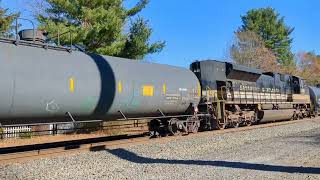 Norfolk Southern 10K Manifest With Savannah amp Atlanta Mid DPU Hummelstown Pa [upl. by Jallier]