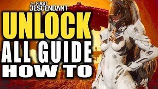 The First Descendant How to UNLOCK ALL CHARACTERS Guide [upl. by Nilde540]