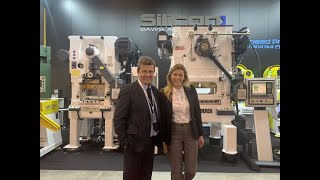 Bruderer presses Silicon Exhibition Stuttgart Blechexpo [upl. by Gipps]