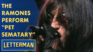 The Ramones Perform quotPet Semataryquot  Letterman [upl. by Frohne]