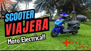 REVIEW ⚡ MOTO ELÉCTRICA Bee1500 una MOTO con MUCHOS VIAJES por COLOMBIA 🔋🔌⚡ [upl. by Nonnek]