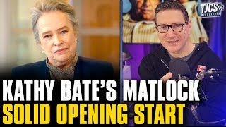 Kathy Bate’s Matlock Launches With 73 Million Viewers And A 100 Critic Rating [upl. by Eibreh529]