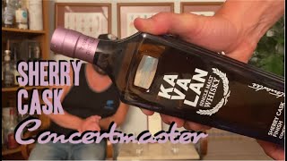 Kavalan Sherry Cask Finish Concertmaster Review [upl. by Yeslek677]