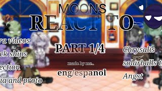 ★MOONS REACT TOPART 1ESPANOLENGLISHIM ALIVE [upl. by Mis]