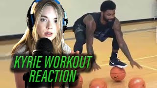 KYRIE IRVING Offseason Workout REACTION [upl. by Nonek50]