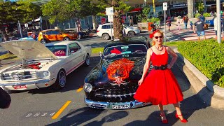 NEW UNSEEN FOOTAGE  Cooly Rocks On Festival 2024  Show N Shine HOT RODS VINTAGE CARS [upl. by Ayotaj]