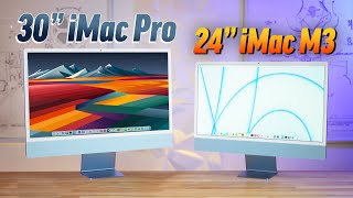 30quot iMac Pro vs M3 iMac  The ULTIMATE Mac has LEAKED [upl. by Sixele667]