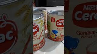 quotNestle Cerelac Infant Cereals  Wheat amp Honey 500g  Makanan Bayi Terbaikquot [upl. by Campagna870]