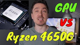 Ryzen 4650G GPU Replacement for Video Editing [upl. by Chernow]