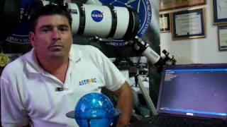 Ingeniero David Castillo indica el paso del asteroide Eros cerca de la tierra [upl. by Adran938]