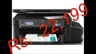 Epson L605 Wi fi Duplex Multi Function Inkjet Printer Review amp Complete [upl. by Iliram]