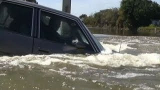 What to Do Car Sinking in Water Only Seconds to React [upl. by Devonna]