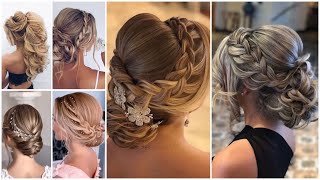 Ideas de peinados para cabello corto  y LARGO  peinado para Novia oh Quinceañera fácil y rápido [upl. by Eenafets643]