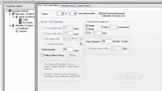 QTRAP for food testing video 3 of 4  6 steps to create an EPIMRM method [upl. by Riebling]