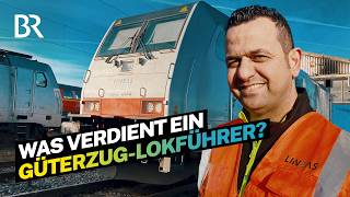 Gutes Gehalt bei privater Bahn Das verdient ein Lokführer im Güterverkehr I Lohnt sich das I BR [upl. by Ynohtnaleahcim]