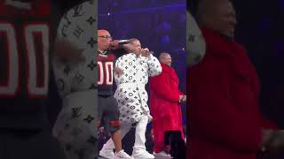 BUSTA RHYMES ON STAGE WITH USHER  CROWD GOES CRAZY  BUSTA PERFORMS ANTE UP REMIX SHORTS MUSIC [upl. by Namilus]