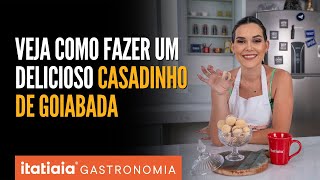 Quitandas mineiras aprenda a fazer Casadinho de Goiabada [upl. by Brebner41]