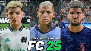 FC 25  ALL NEW UPDATED PLAYER FACES [upl. by Ku]