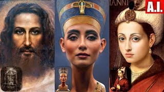 Historical Figures Brought To Life Jesus Nefertiti Hurrem Sultan Jane Grey Vivaldi Paganini [upl. by Pantheas]