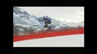 2008SKIDOWNHILLKitzbühel Austria Run02Scott Macartney USA  A terrible CRASH  aftermath [upl. by Bettye]