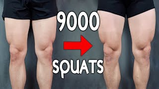 300 Squats EVERYDAY For 30 Days Challenge  30 Days Transformation [upl. by Beasley]