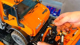 FACTORY VISIT ScaleART  PART 1 BRAND NEW RC TRUCK UNIMOG [upl. by Aneekas]