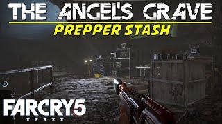 The Angels Grave Horned Serpent Cave Henbane River Prepper Stash Location amp Guide Far Cry 5 [upl. by Letsirk]