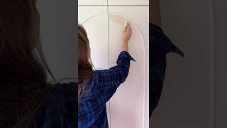 Ikea billy bookcase storage wall hack 🤍 diy homedecor ikeahack ikeahacking shorts shortvideo [upl. by Deppy]