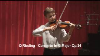 ORieding  Concerto in G major Op34 [upl. by Akciret]