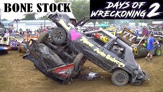 80s Bone Stock  Days of Wreckoning Demolition Derby 2019 [upl. by Ingeberg301]