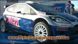 Craig Breen Launches His Msport Ford Fiesta s2000 Flyin Finn Motorsport [upl. by Idalina]