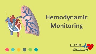 Hemodynamic monitoring  Little Criticos [upl. by Hess]