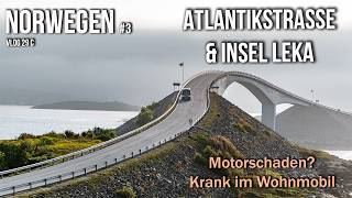 Norwegen mit dem Wohnmobil  Atlantikstrasse Campingplatz Insel Leka Freistehen am See [upl. by Ajaj]