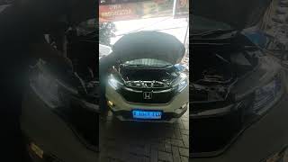 PEMASANGAN HEAD LAMP  HONDA CRV [upl. by Esnofla]