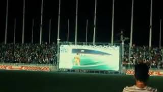 Shocked Algerian fans reaction after Mahrez goal in 94 semi final against Nigeria [upl. by Kirat]