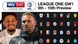 LEAGUE ONE IS BACK  LEAGUE ONE PREVIEW [upl. by Ruthann]