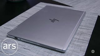 HP Elitebook x360 convertible review  Ars Technica [upl. by Godliman]