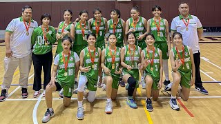 Queen Anne School Basketball Girls Championship Game [upl. by Rambow906]