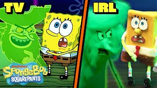 SpongeBob Meets The Flying Dutchman IRL 👻  quotShanghaiedquot Recreation  SpongeBobOfficial [upl. by Eeniffar250]