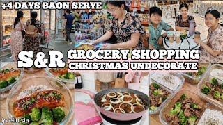 SampR Grocery Shopping  Christmas Undecorate with Me  4 Days Meal Ideas  Homemaking  Lorelin Sia [upl. by Enieledam]