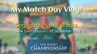 Match Day Vlog Springboks vs All Blacks [upl. by Yvehc482]