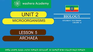 BIOLOGY GRADE 12 UNIT 2 LESSON 5 ARCHAEA [upl. by Arihk]