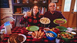 Un Desayuno Canadiense  Comida Típica de Canadá [upl. by Olinad]