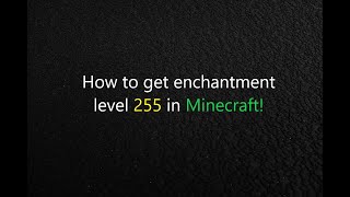 How to get any enchantment up to level 255 on anything in Minecraft 117 [upl. by Timofei]